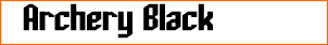 Archery Black