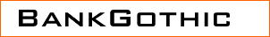 BankGothic Md BT