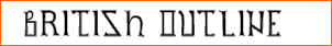 British Outline Majuscules