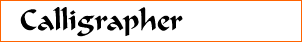 Calligrapher