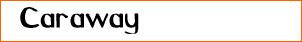 CarawayBold