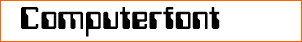 Computerfont