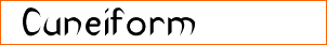 Cuneiform