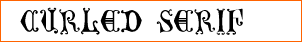 Curled Serif