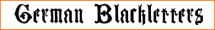 German Blackletters, 15th c.