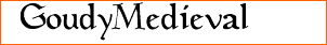 GoudyMedieval