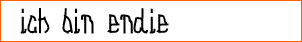Ich bin Endie