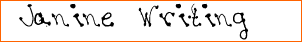 Janine's Writing