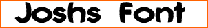 Joshs Font