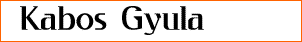Kabos Gyula