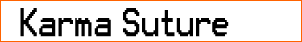 Karma Suture
