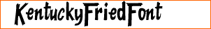 KentuckyFriedFont