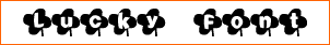 Lucky Font