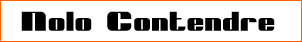 Nolo Contendre