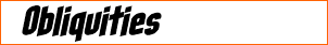 Obliquities