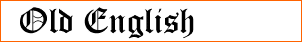 Old English Text MT