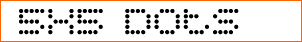 5x5 Dots