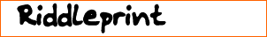Riddleprint