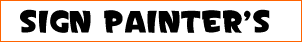 Sign Painter's