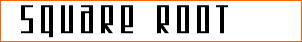 Square Root