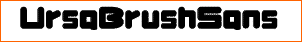 UrsaBrushSans