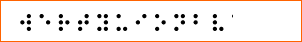 Balkan Peninsula Braille