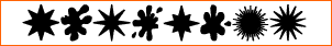 Stars splats & arrows